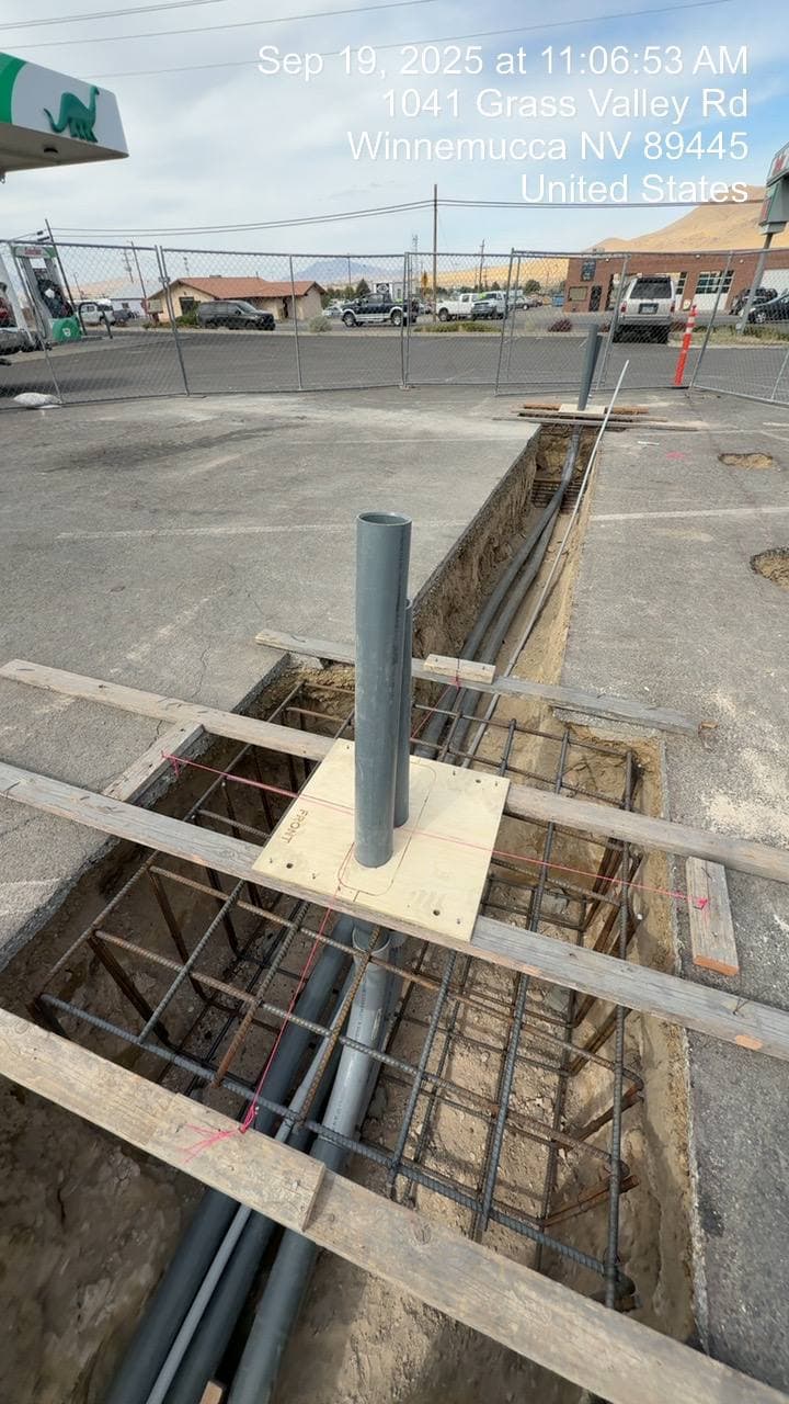 Conduit placement in trench