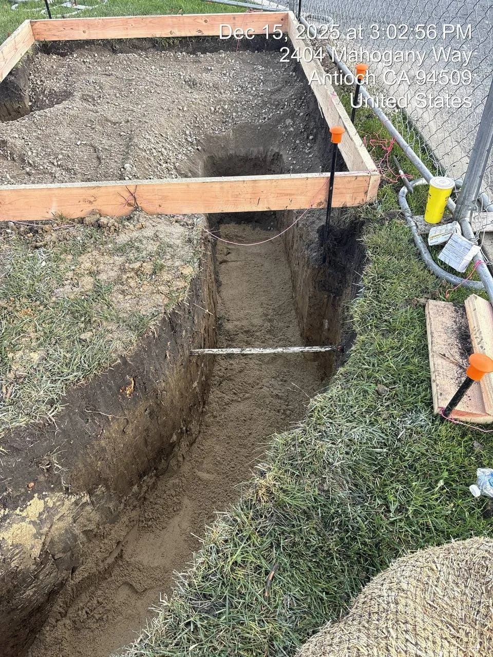 EV station site work