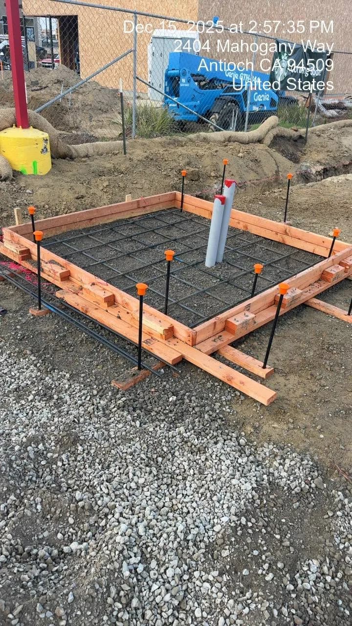 Conduit in trench