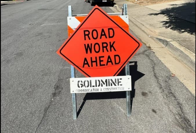 Construction services including road work and site development