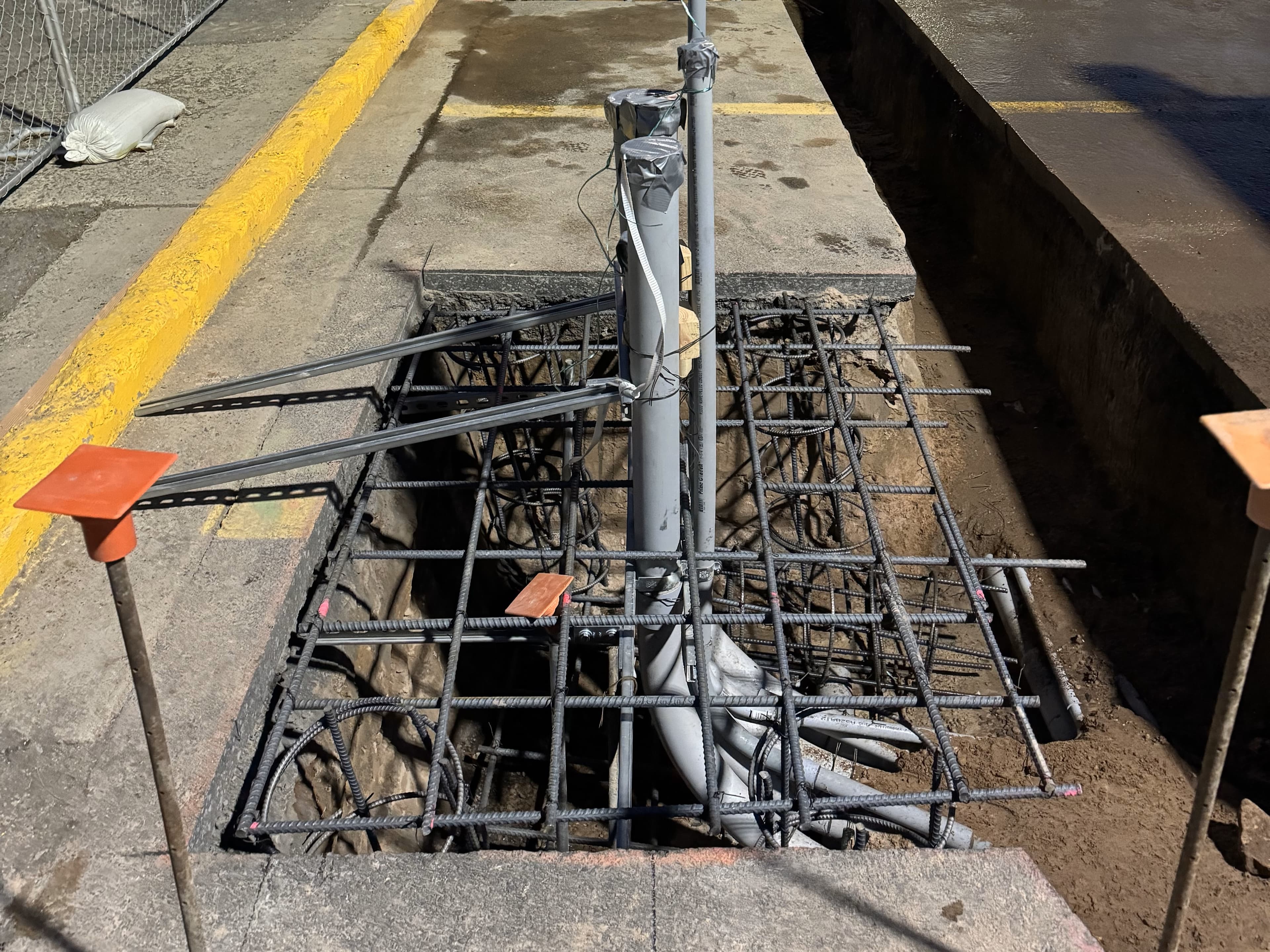 Multiple conduit installation