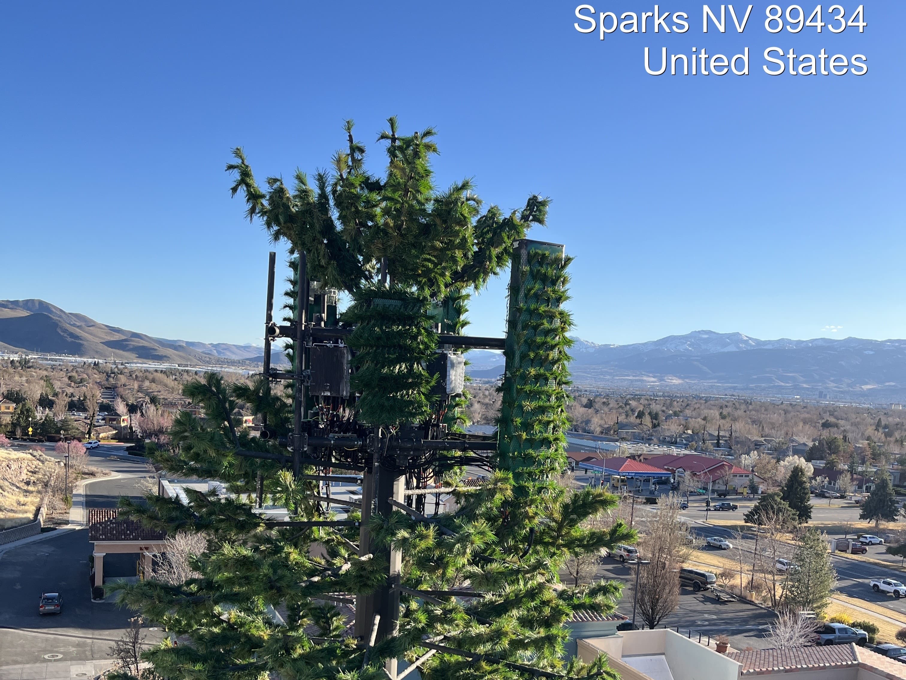 Completed stealth tower